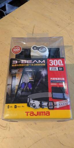 【新品】タジマ　LEDヘッドライト　LE-E301