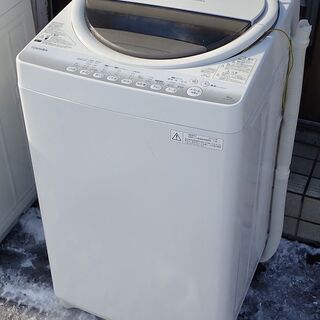 札幌 東芝 6kg 洗濯機 AW-60GM 2014年製 中古