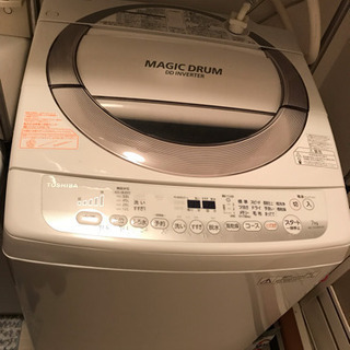 TOSHIBA 全自動洗濯機 7kg AW-7DE3MG 簡易乾...