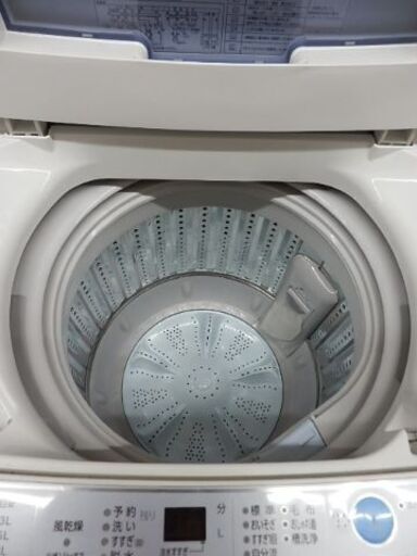 洗濯機 6k アクア AQW-S60F 2018年製