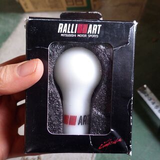 希少品　ラリーアート　MT用　ジュラコンシフトノブ　本物！！