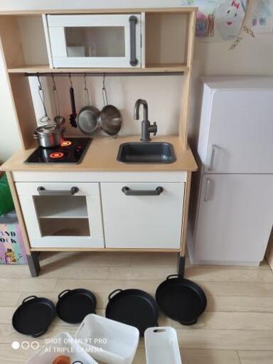 IKEA　キッチン　冷蔵庫　おままごと