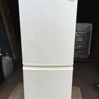 単身用 冷蔵庫 SJ-14S-W 137Ｌ シャープ ホワイト
