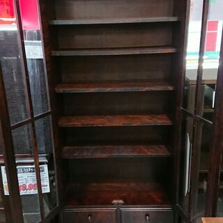 10/2販売済！価格見直しました！北海道民芸｜キャビネット｜本棚