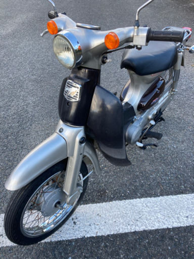 売約済み ホンダ リトルカブ 茶/銀 4スト リアタイヤなど新品 MAX60