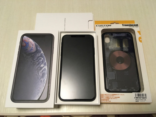 iPhone XR Black 64 GB au（SIMフリー）　ジャンク