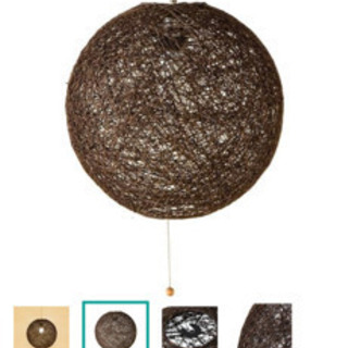 お取引完了しました ニトリラタンペンダントライト茶色 Kirokiro23 春日井の家具の中古あげます 譲ります ジモティーで不用品の処分