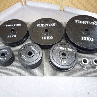 ファイティングロード ベンチプレスセット 100kg バーベル プレート ベンチ トレーニング 筋トレ FIGHTING ROAD 札幌市手稲区