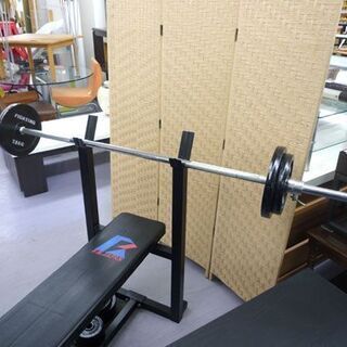 ファイティングロード ベンチプレスセット 100kg バーベル プレート ベンチ トレーニング 筋トレ FIGHTING ROAD 札幌市手稲区