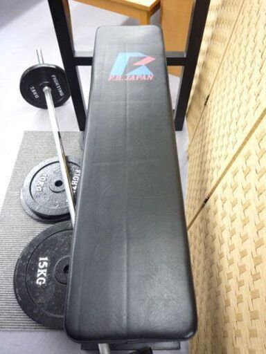 ファイティングロード ベンチプレスセット 100kg バーベル プレート