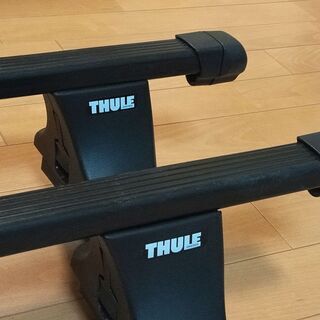 トヨタ純正（THULE製）ルーフキャリア 丸目シエンタ/ダイス NCP81/NCP85用◆1回使用だけの良品