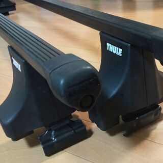 トヨタ純正（THULE製）ルーフキャリア 丸目シエンタ/ダイス NCP81/NCP85用◆1回使用だけの良品
