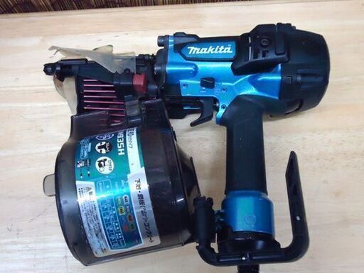 マキタ 90mm 高圧エア釘打 AN935HM 青 エアダスタ付 ケース付 高圧 