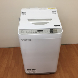 SHARP 全自動洗濯乾燥機 5.5kg ES-TX5D-S A...