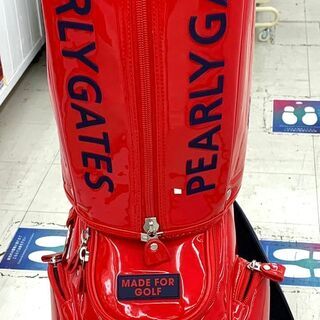 別館】PEARLY GATES エナメル キャディバッグ、販売中！【SP2763】