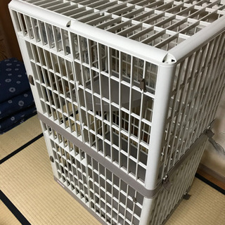 プラスチック製キャットゲージ