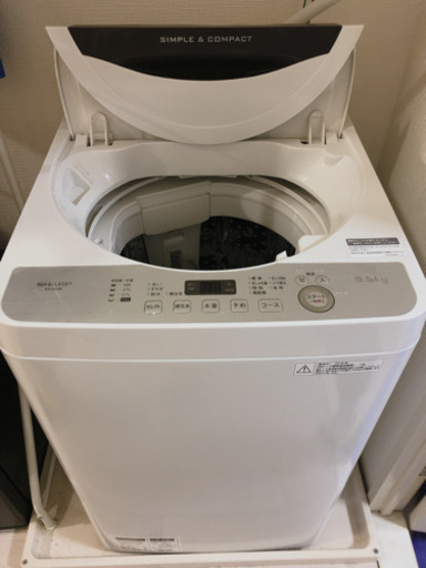 【〜7/31まで掲載】SHARP ES-GE5B 縦型洗濯機