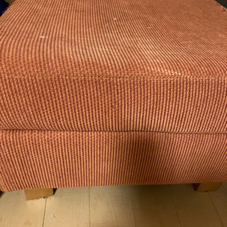 ニトリ ソファーの拡張部分オレンジ
