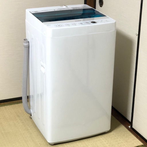 ◇ハイアール 全自動洗濯機 4.5㎏ 2017年製 風乾燥 槽洗浄 JW-C45A