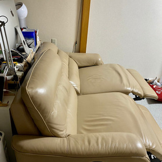 3人用リクライニングソファー