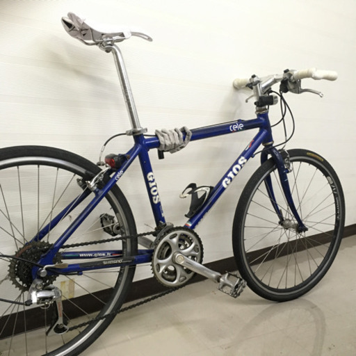【お取引中】GIOS クロスバイク ブルー SHIMANO 21速 ジオス シマノ