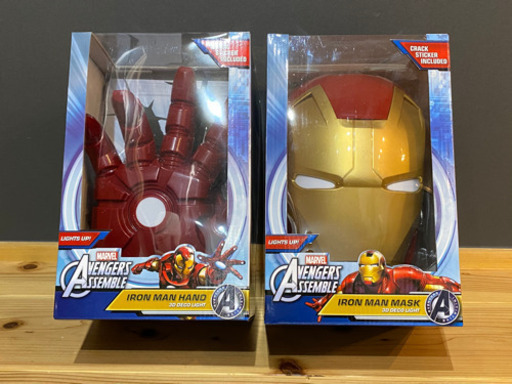 【希少品】アイアンマン 壁掛け用マスク\u0026アームセット
