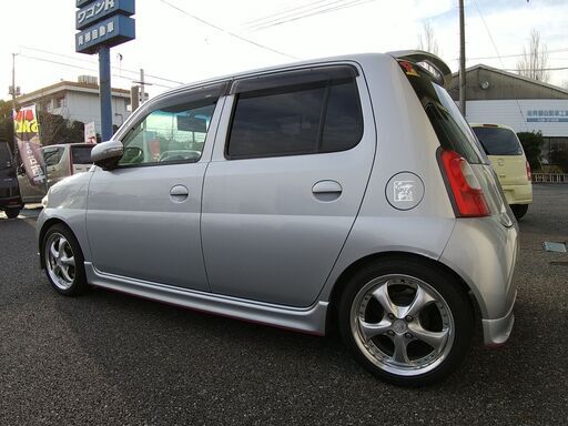 エッセカスタム シルバー ５速 車高調 社外アルミ ナビｅｔｃ 他 すずねずみ 五井のエッセの中古車 ジモティー