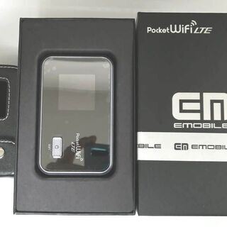 イーモバイル　ポケットWiFi GL06P 革ケース付