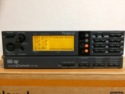 【完動品】Roland SC-88