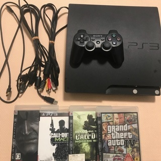 PS3中古品ソフト4本付き