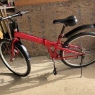 折り畳みMTB 26インチ 6段変速 レストア ブレーキ･シフトレバー･チェーン･サドル･タイヤ交換済み 折り畳みMTB 26インチ 6段変速 レストア ブレーキ・シフトレバー