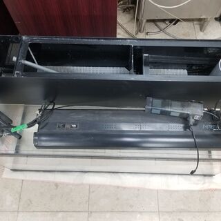 IKEA PS キャビネット  廃盤カラーモスグリーン-【何飼う大型魚？】120cm×45cm×45cm　アクリル水槽　特注ろ過槽　照明　セット　NoＢ