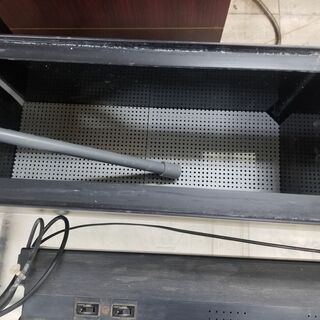 IKEA PS キャビネット  廃盤カラーモスグリーン-【何飼う大型魚？】120cm×45cm×45cm　アクリル水槽　特注ろ過槽　照明　セット　NoＢ