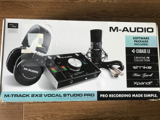 M-AUDIO ( エムオーディオ ) M-Track 2x2 Vocal Studio Pro+マイクスタンド