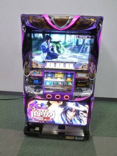 パチスロ実機 スロット 5号機 SLOTバジリスク 甲賀忍法帖3 バジリスク3 コイン不要機 家庭用電源対応 無段階ボリューム 家スロ