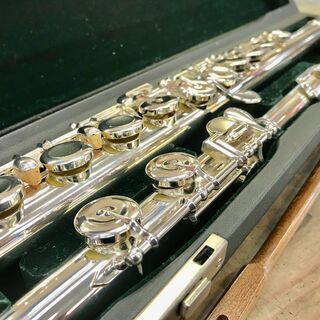 2/18 販売済み 森) Pearl Fluteパール フルート PF-665 頭部管銀製 PH 