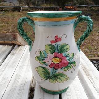 イタリア製　Paoli パオリ　花瓶