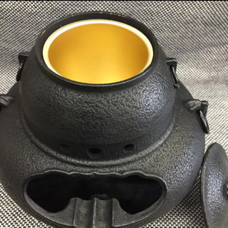 お茶好きに！南部鉄器茶釜