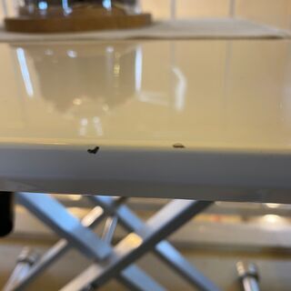 【06】売却済_東京インテリア 昇降式テーブル 白 06】売却済_東京インテリア 昇降式テーブル 白