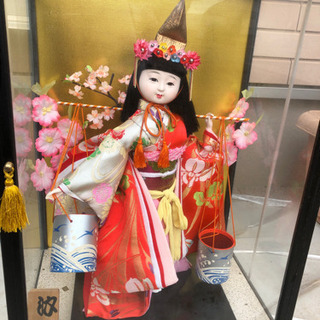三月飾り　舞踊人形　日本人形