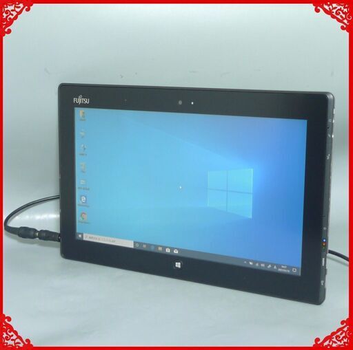送料無料 タブレット 中古良品 11.6型 Fujitsu QH77/J 第3世代Core i5 4GB SSD-128GB 無線 Bluetooth webカメラ Windows10 LibreOffice