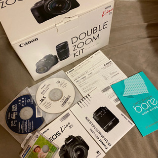 Canon eos kissx7 ダブルズームキット＋レンズ