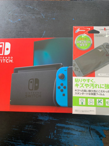 新品 ニンテンドースイッチ ネオンカラー フィルム付き 2021/01/18