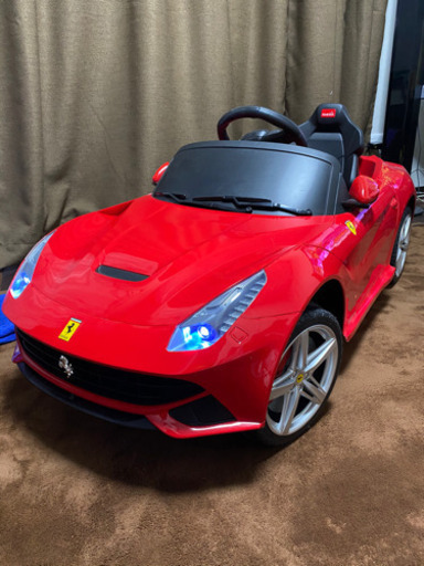 子供用電動車フェラーリ野外使用は2回のみ