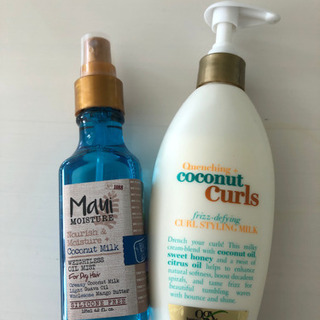 ココナッツオイルカールクリーム&ココナッツオイルヘアミスト