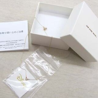 JAM HOME MADE ミッキー/ダイヤモンド K10 ネックレス ゴールド