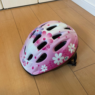 女児　自転車用ヘルメット 52-56cm