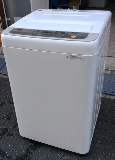【RKGSE-435】特価！Panasonic/5kg/全自動洗濯機/NA-F50B12/中古/2019年製/当社より近隣地域無料配達