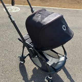 【最終値下げ】バガブービー(bugaboo bee)　純正カップホルダー:純正ウィールボード付き