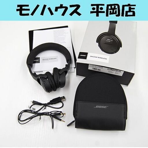 BOSE ワイヤレスヘッドフォン ON-EAR WIRELESS ブラック/黒/BLK Bluetooth ボーズ ☆ PayPay(ペイペイ)決済可能 ☆ 札幌市 清田区 平岡
